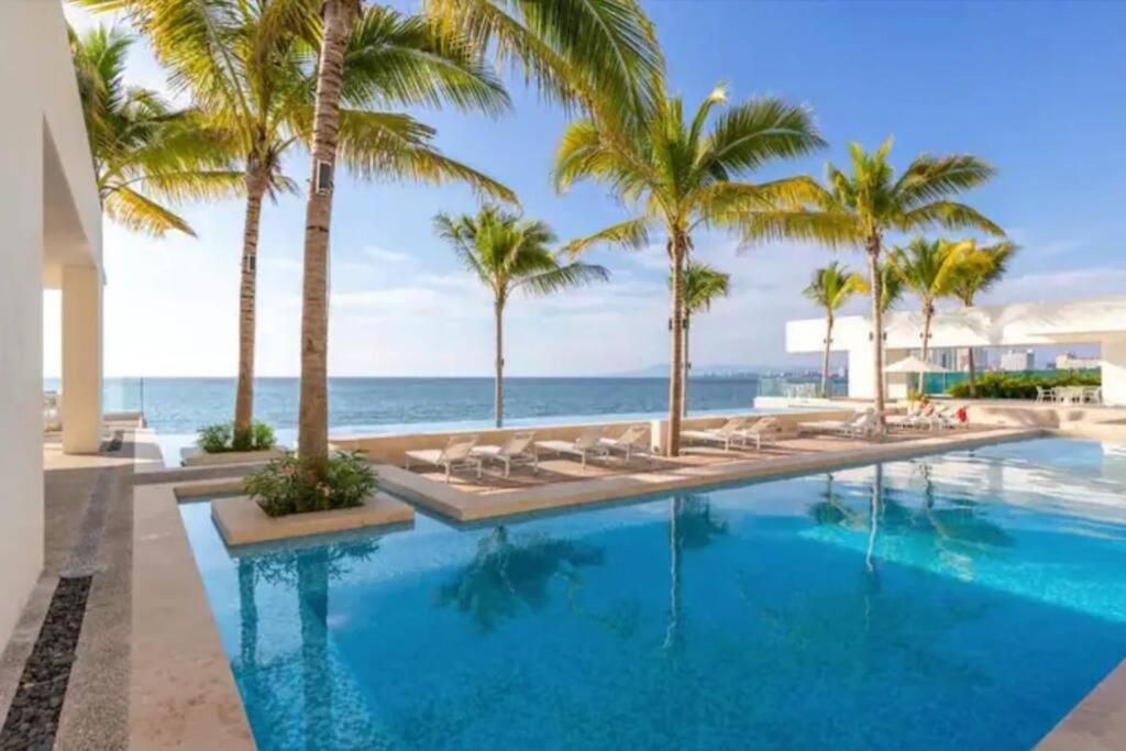 Harbor 7010 By Moikkarentals Beachfront 600Mb Wifi Puerto Vallarta Exterior foto