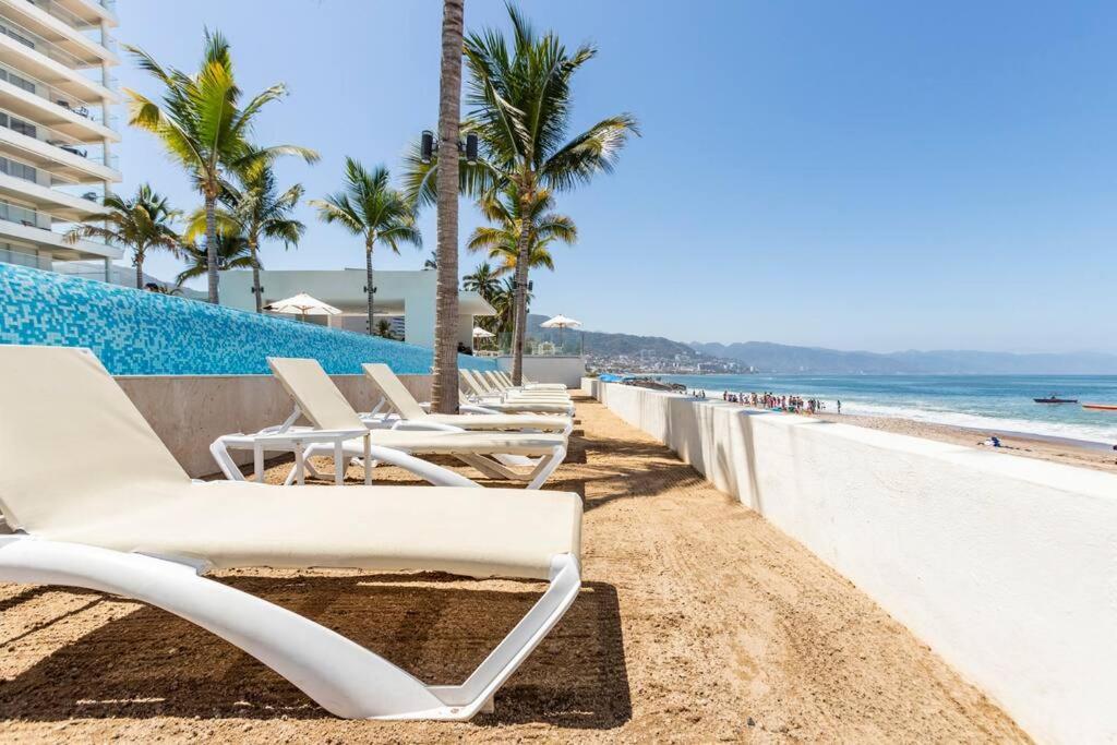 Romantic Beach Front By Moikkarentals+Hot Pool+200Mb Wifi Puerto Vallarta Exterior foto