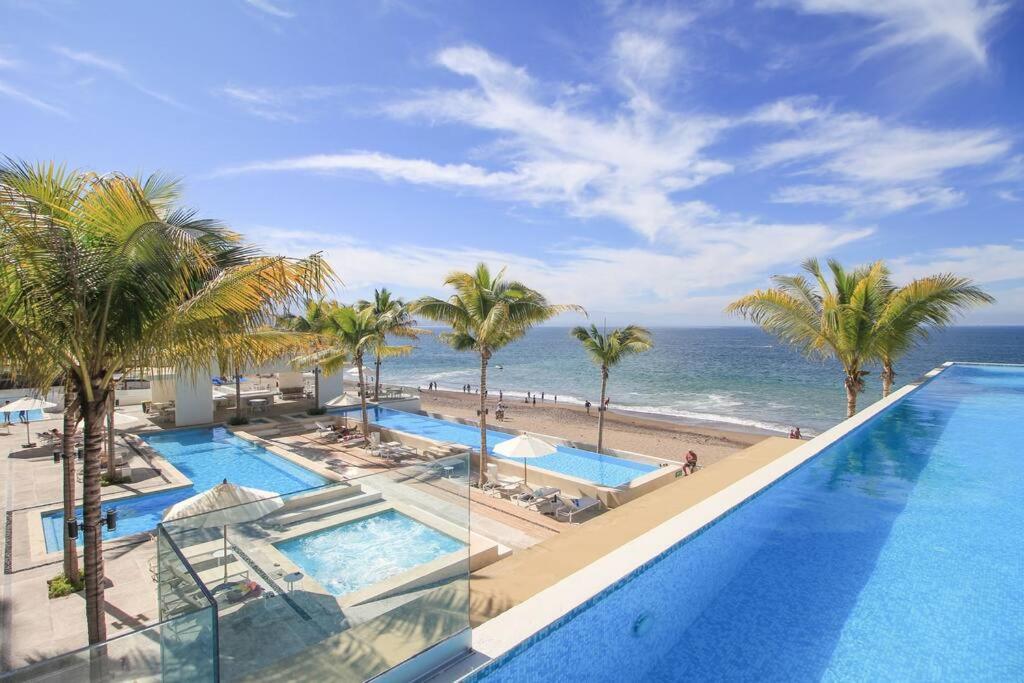 Romantic Beach Front By Moikkarentals+Hot Pool+200Mb Wifi Puerto Vallarta Exterior foto